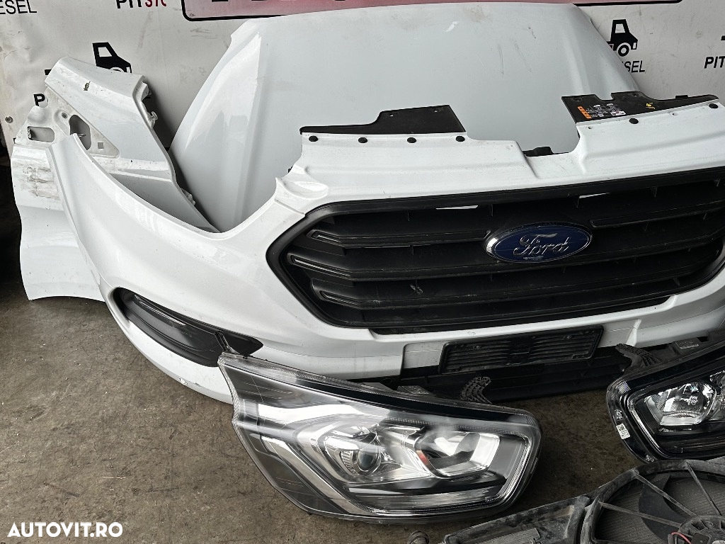 Fata completa FORD CUSTOM 2021 2022 2023 2024 bara fata 4 senzori faruri, capota, trager, radiator, aripi - 3