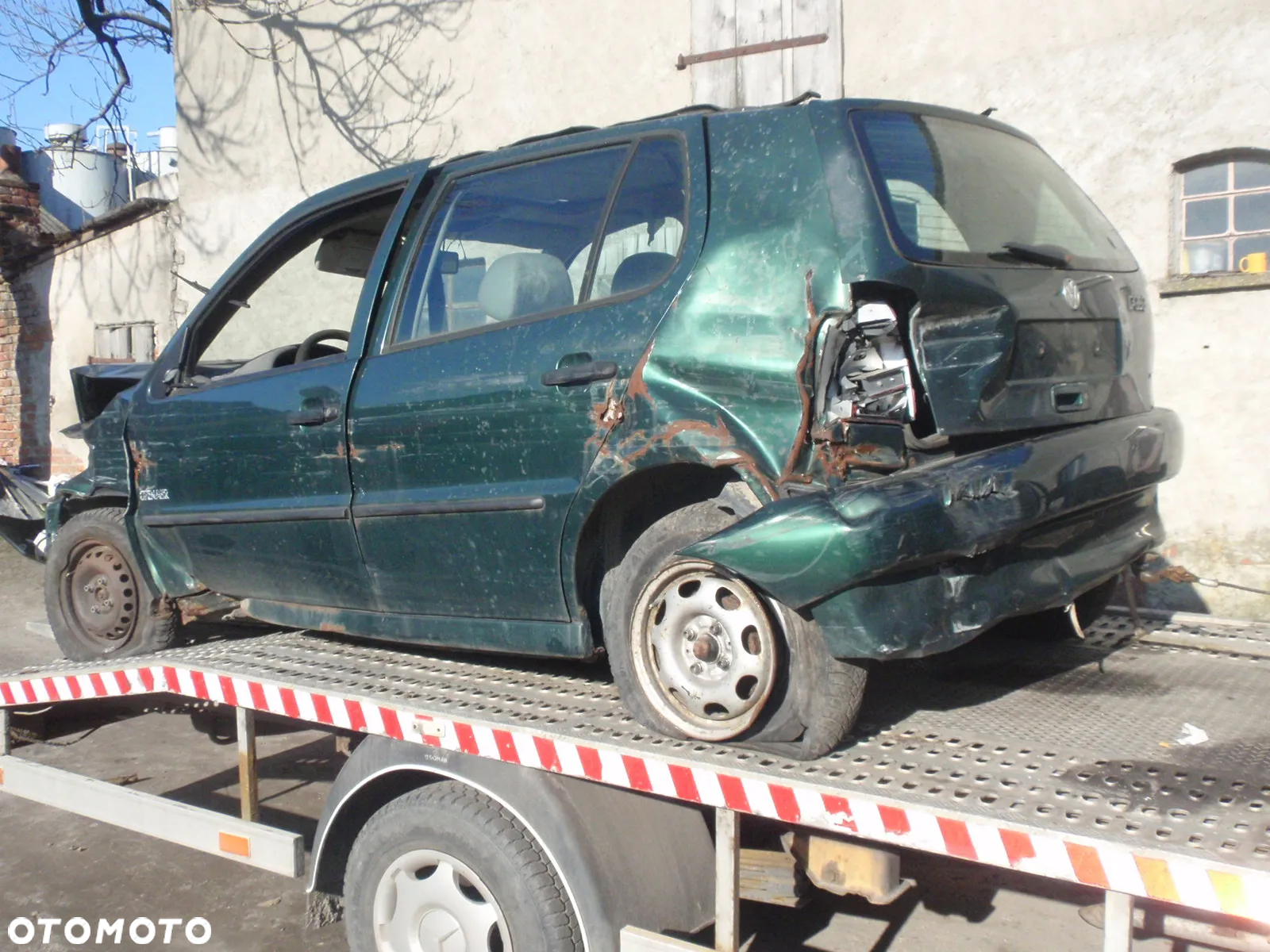 VW POLO 6N 1999r. NA CZĘŚCI 1.4 APO, Otwierany dach - 2
