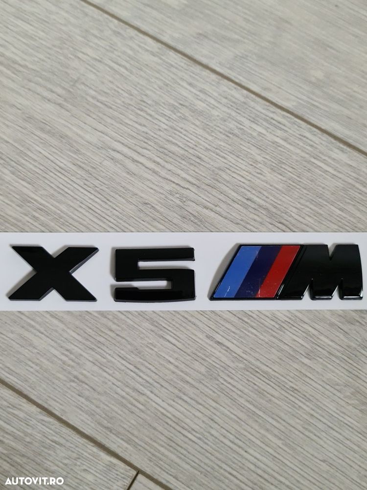 Emblema-Sigla-Logo-X5M-X6M-Bmw-M-Power-Performance-E70-F15-F16-G05-G06 - 2