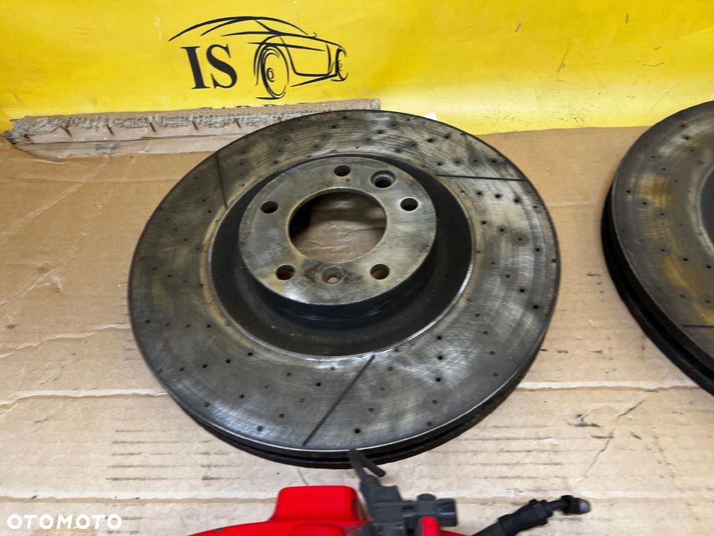 KPL HAMULCE TARCZE ZACISKI HAMULCOWE BREMBO MERCEDES G63 AMG W463 LIFT - 7