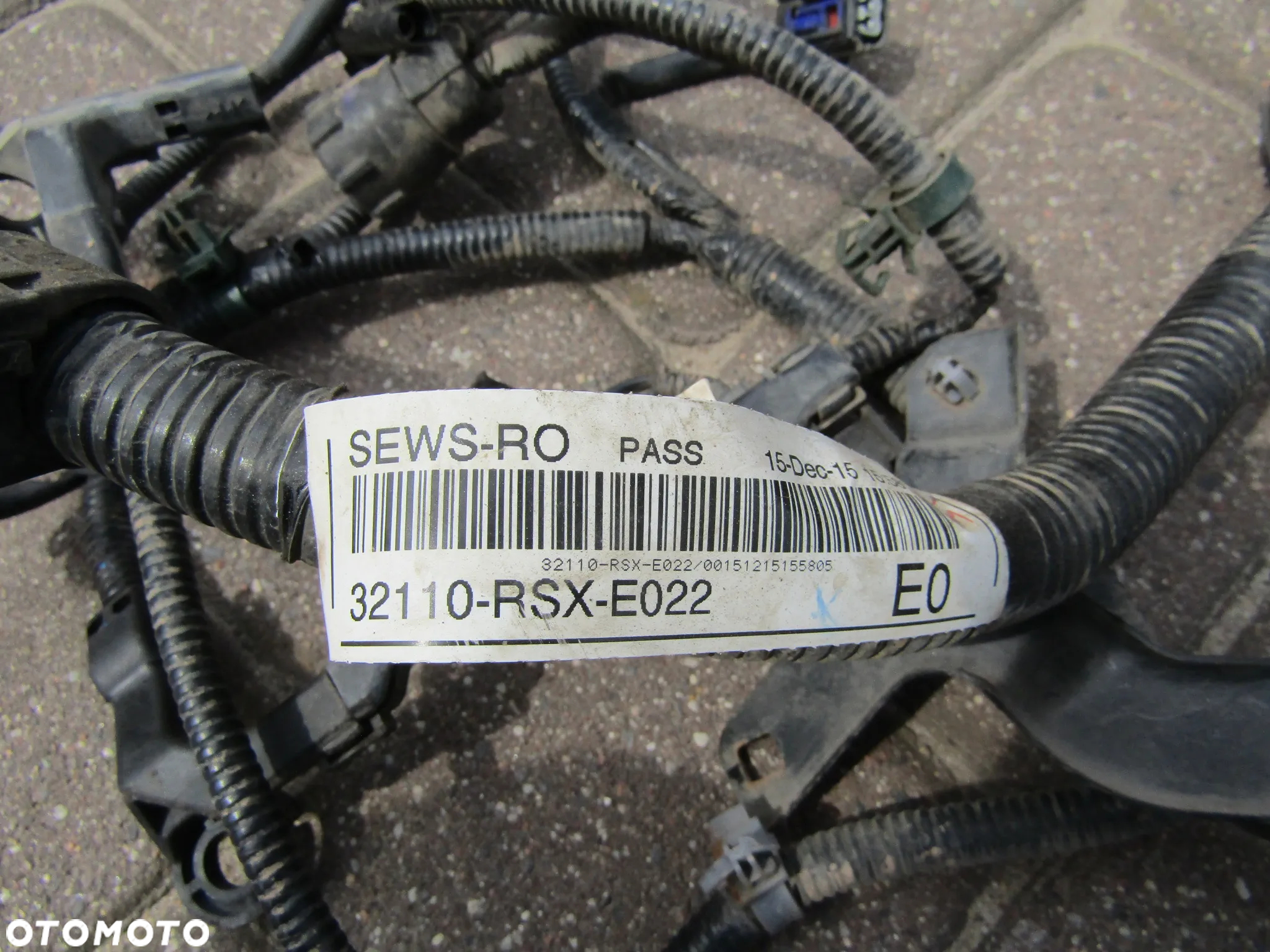 WIĄZKA SILNIK  HONDA CR-V IV 1.6 I DTEC N16A2  95TYŚ 13 18R 32110RSXE022 - 2