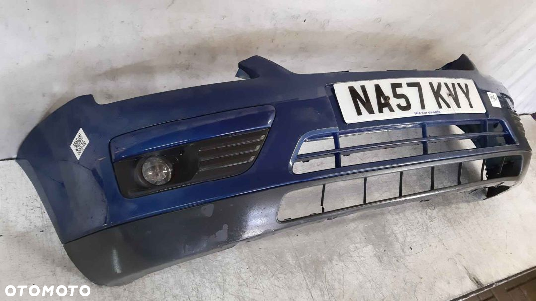 $# ZDERZAK PRZÓD PRZEDNI DO FORD FOCUS MK2 II HALOGENY 36 NIEBIESKI - 4