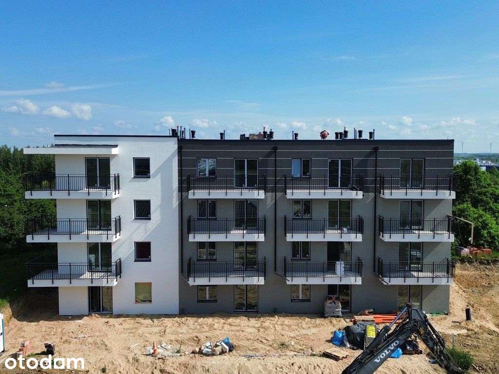 Migdałowa | 2 pokoje z balkonem | Winda