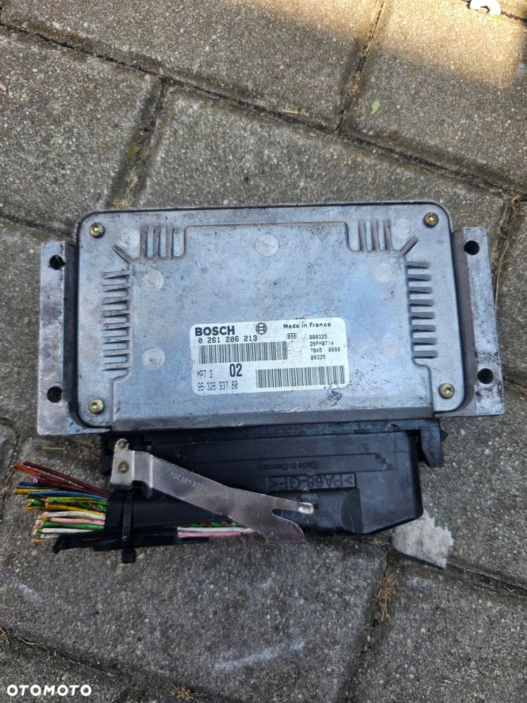 Komputer sterownik silnika 0261206213 Peugeot 206