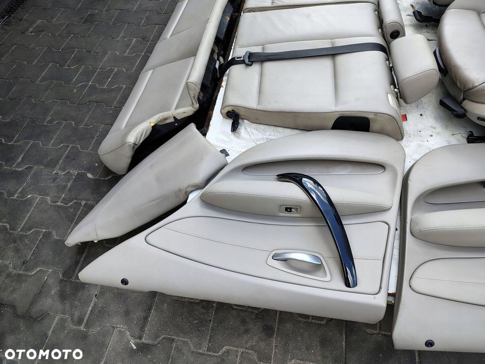 FOTEL FOTELE KANAPA BOCZKI SKÓRA KOMPLET BMW SERIA 1 I E87 FL LIFT - 14