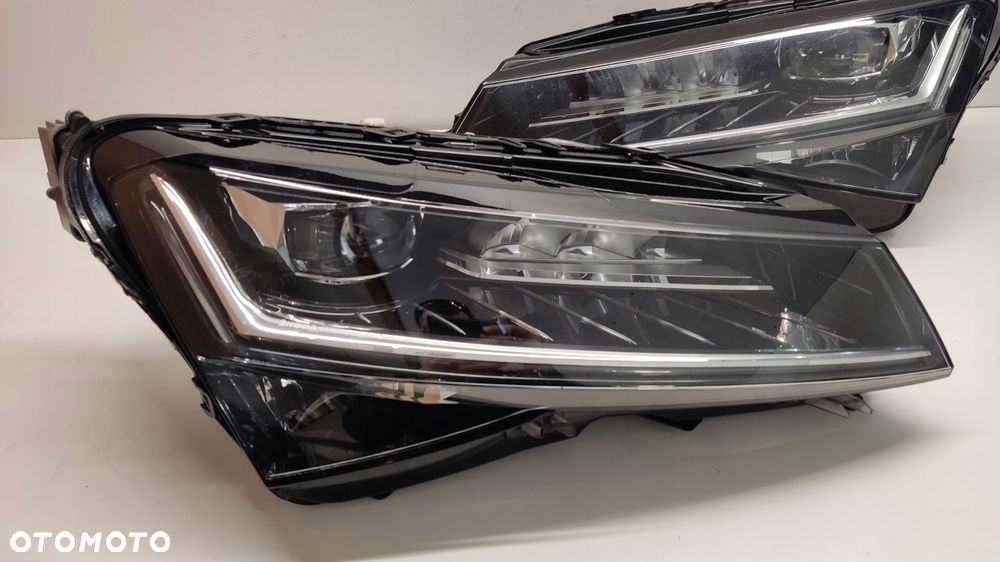 skoda superb iii lift 3v full led komplet lamp przód 3v1941015d, 3v1941016d - 12