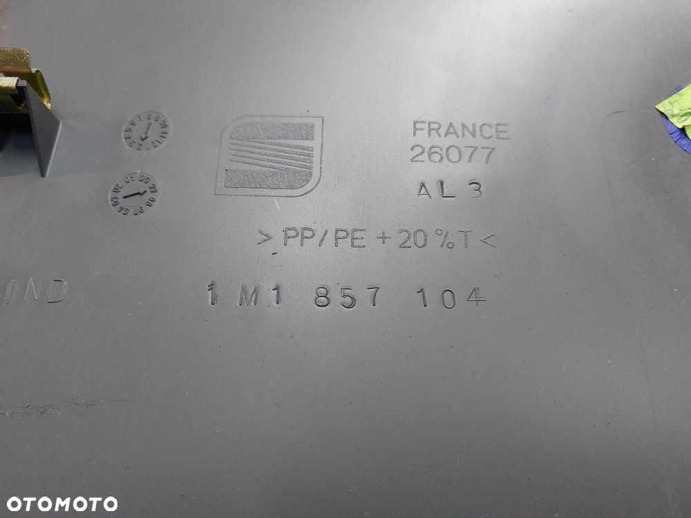 SCHOWEK PASAŻERA SEAT TOLEDO II LEON I A3 8L 1M1857103 1M1857104 ID: 238547 - 5