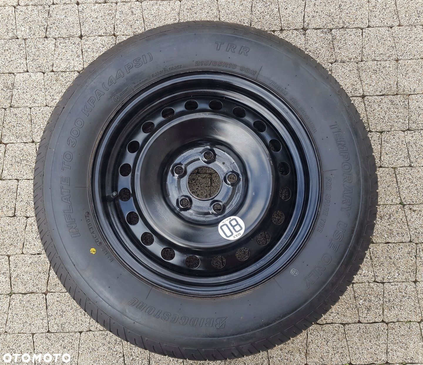 NISSAN X-TRAIL T31 KOŁO DOJAZDOWE 16 x 6.5J 215/65 R16 2007r - 1