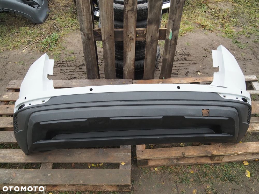 Zderzak tył tylny Skoda Karoq Lift Moon Weiss