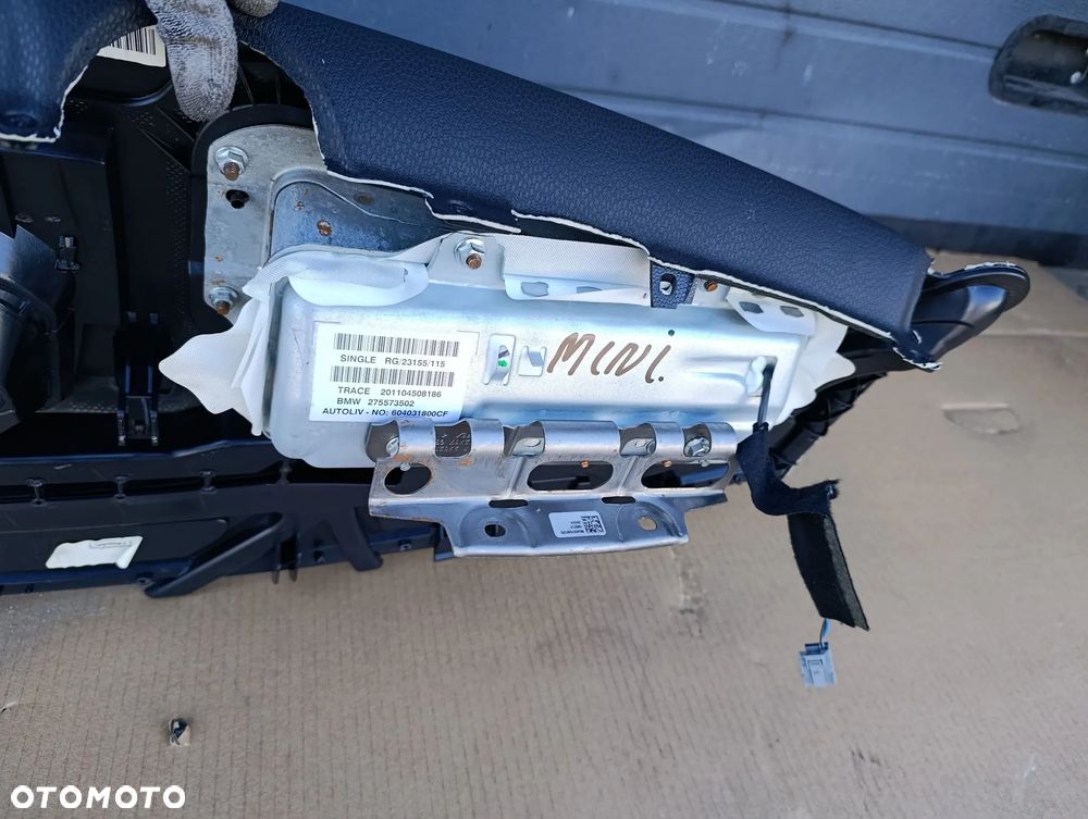 MINI COOPER R56 KONSOLA AIRBAG SENSOR PODUSZKA NAPINACZE EUROPA KOMPLET - 8