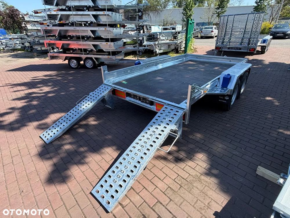 Niewiadów Przyczepa do przewozu sprzętu budowlanego Niewiadów K3535 Najazdy 355x185 cm 2 osie DMC 3500kg pod minikoparke walec dostawa pod dom - 12