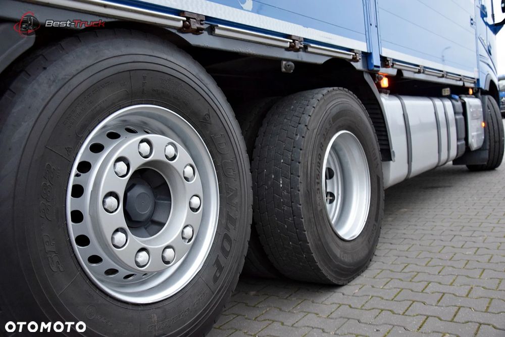 Volvo FH 540 / 6X2 / CAŁY NA PODUSZKACH /  OŚ SKRĘTNA PODNOSZONA  / HDS HIAB K177 PRO / ROTATOR / SKRZYNIA 6,7 M  / - 16