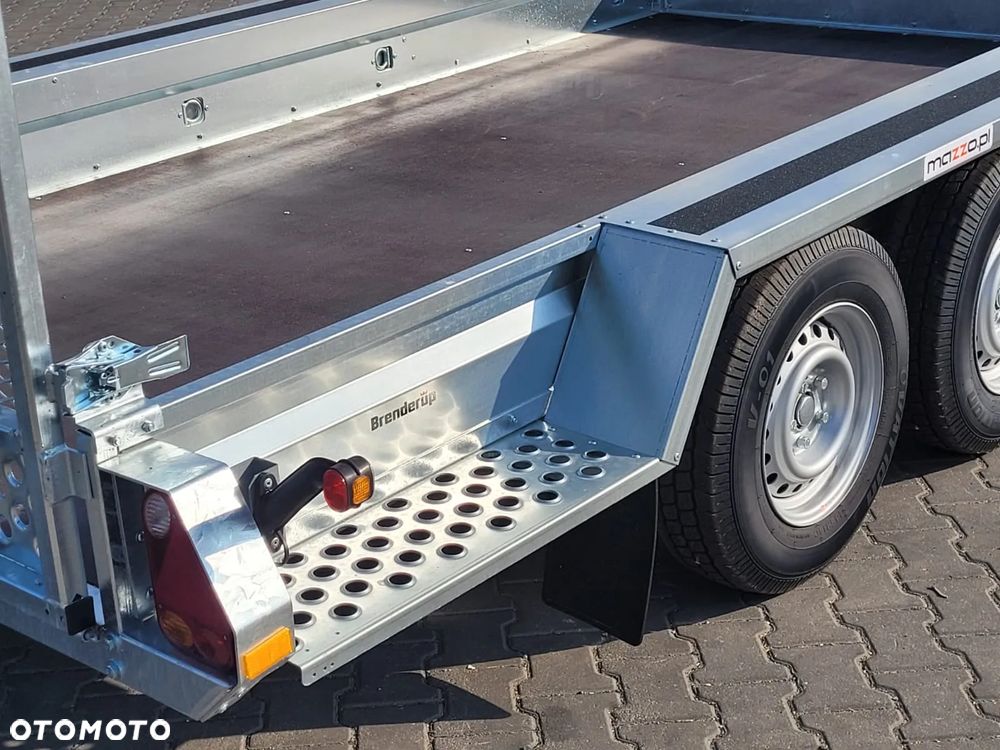 Brenderup DOSTAWA 365x180x25 MT-3651 PRZYCZEPA DWUOSIOWA DO PRZEWOZU MASZYN MINIKOPARKA MOCNA SOLIDNA hamowana - 5