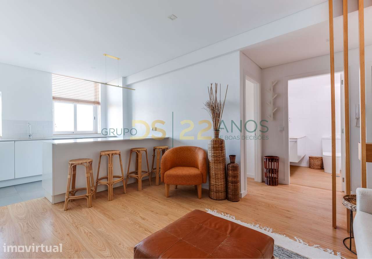 T1 totalmente remodelado  na 2. ª linha de mar em Vila do Conde - Grande imagem: 5/22