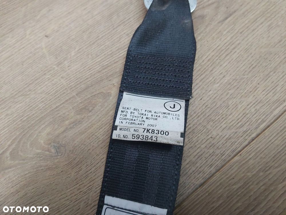 LEXUS RX II 330 350 400 pas bezpieczeństwa lewy tył 7K8300 - 2