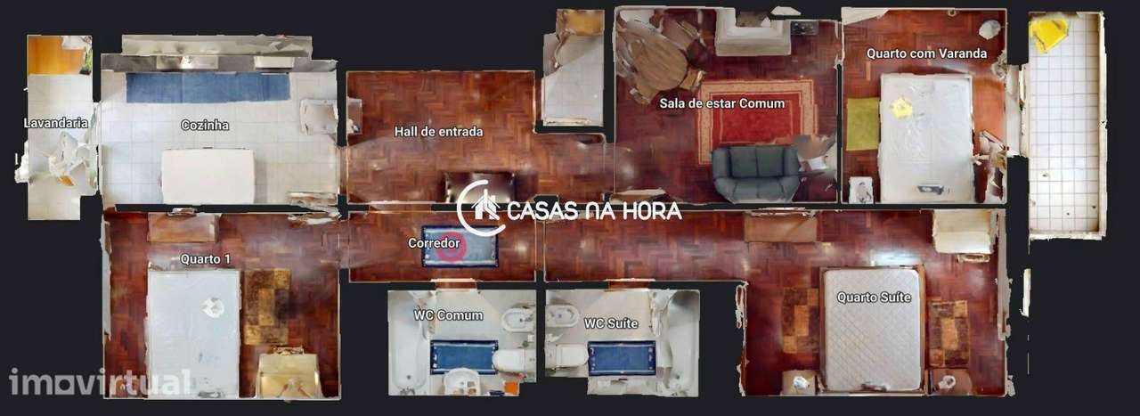 Quarto com Varanda Privativa - ao Hotel Axis | Hospital São João - Grande imagem: 4/11