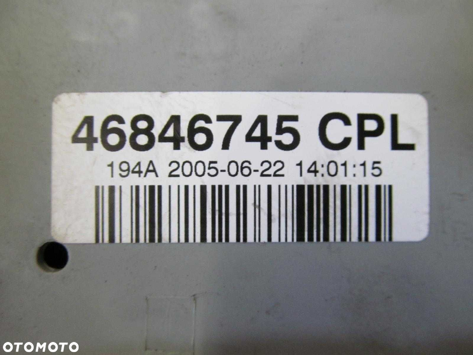 FIAT CROMA II 05-10 SKRZYNKA BEZPIECZNIKOW 46846745 CPL - 4