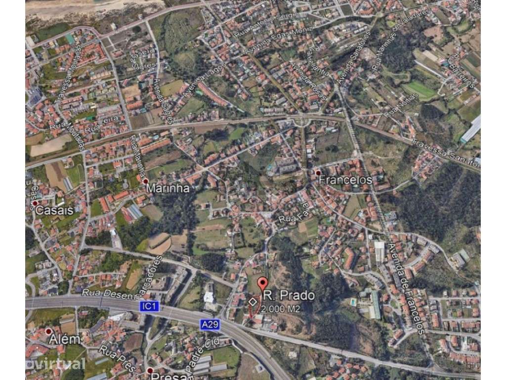 Terreno para construção de Prédio |Praia de Miramar , V.N.Gaia - Grande imagem: 3/5