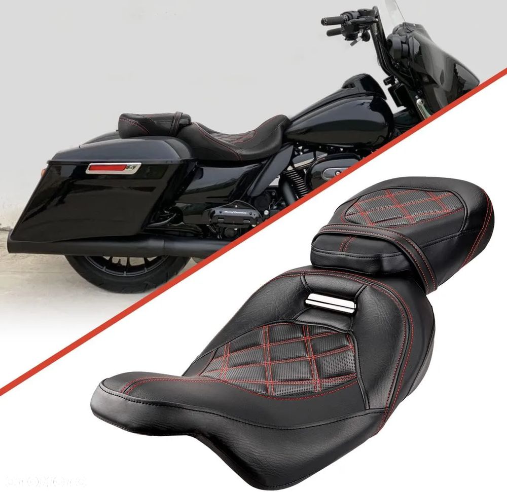 Siedzenie kierowcy pasażera Harley Davidson FLHX FLH Touring 09-25 fotel kanapa - 9