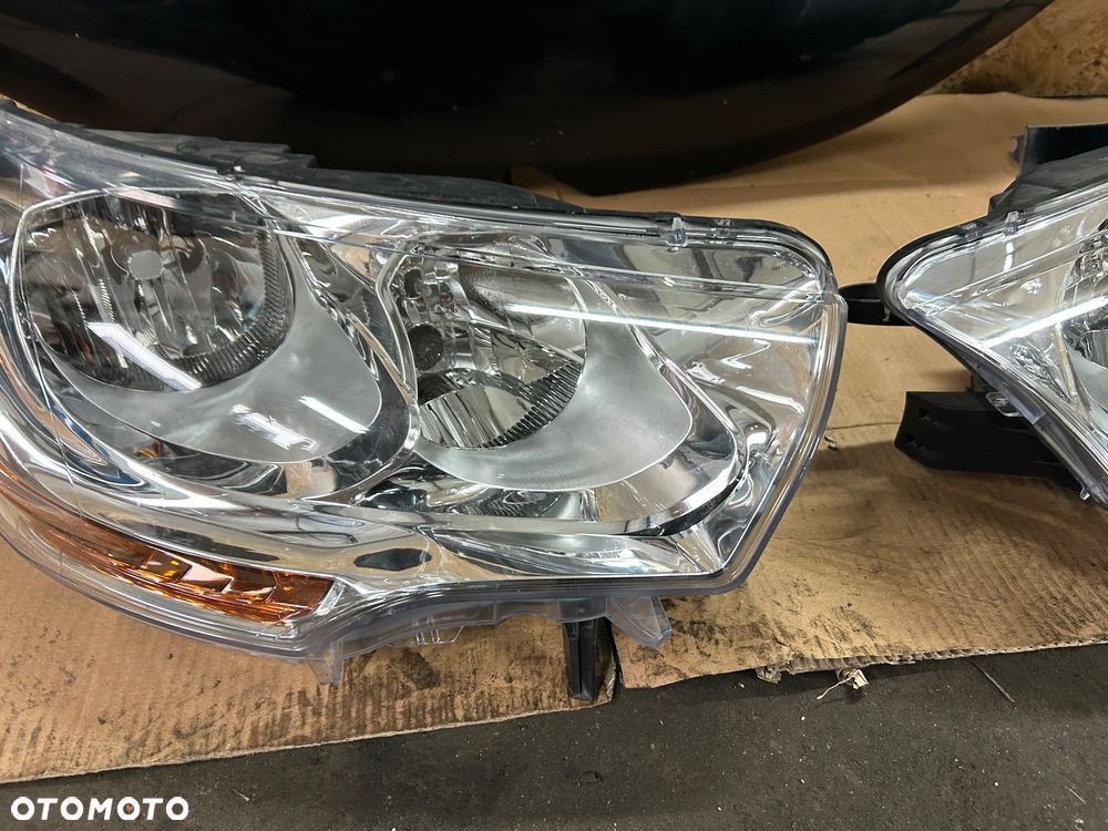 Citroen C4 II B7 maska błotniki lampy pas przedni kompletny chłodnice belka KTV - 6