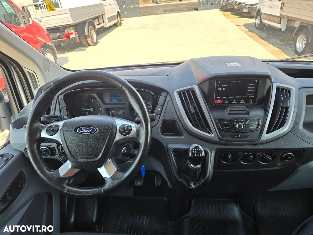 Ford Transit DOKA 6 Locuri+DUBĂ L4H3 Long - 21