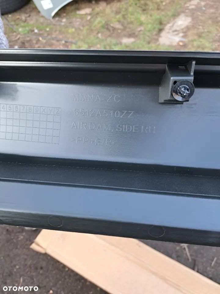 próg prawy Mitsubishi ASX 6512A510ZZ 6512A508XA prawa listwa progowa nakładka na próg prawy Mitsubishi ASX - 5