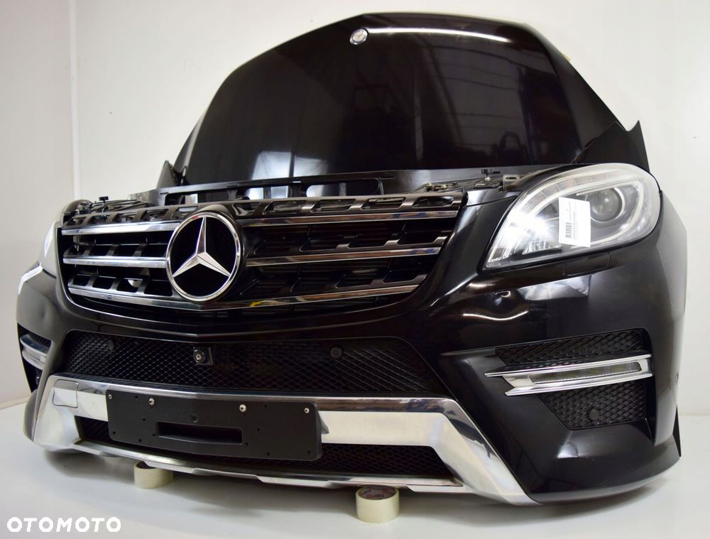 MERCEDES ML W166 AMG PRZÓD MASKA LAMPY ZDERZAK PAS - 5