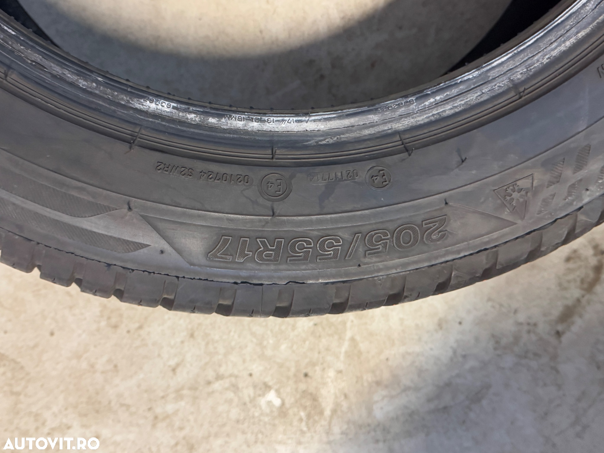 Vând 2 anvelope 205/55/17 Firestone allseason ca noi - 5