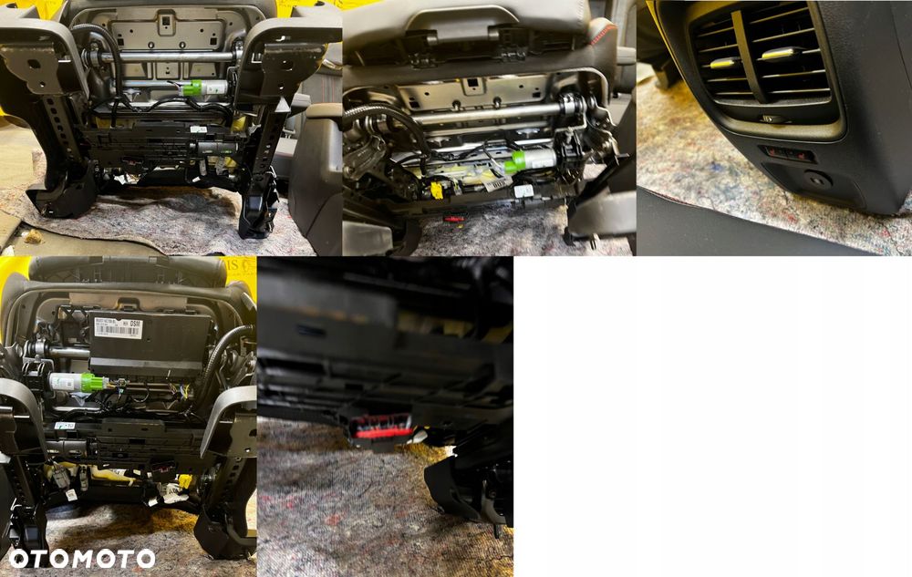 WNĘTRZE FOTELE KANAPA GRZANE BOCZKI TUNEL FORD KUGA MK3 LIFT ST-LINE EU - 16