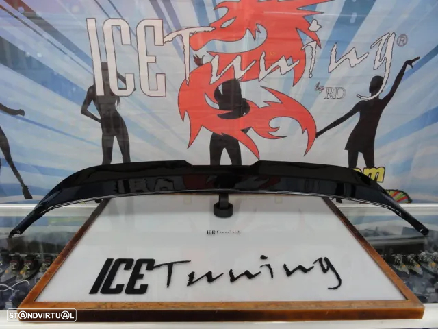 Aileron / lip / spoiler traseiro em preto piano brilhante em plástico ABS para VW Golf 7 / 7.5 3D 5D hatchback 2012-2020 - 2