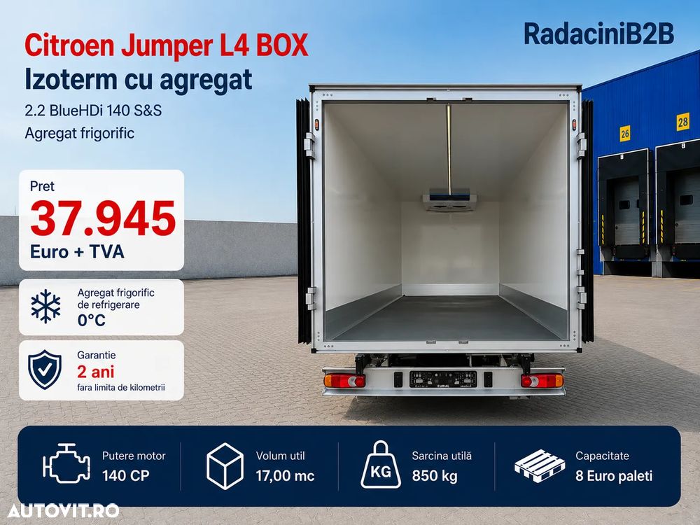 Citroën Jumper BOX Izoterm cu agregat inclus - 4