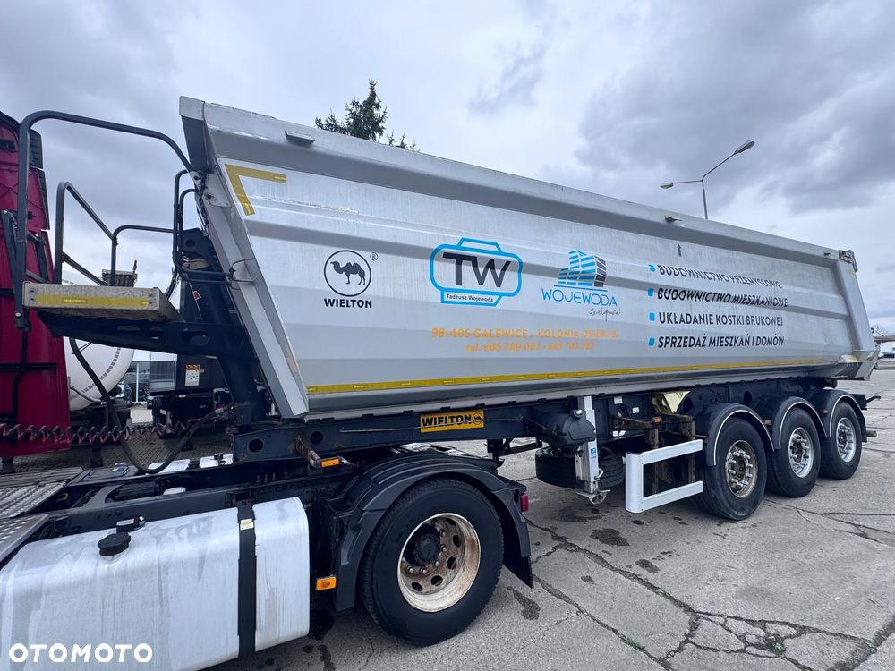 Wielton NW-3 33m3 os mercedes tarcza nie Bodex Mega Janmil - 7