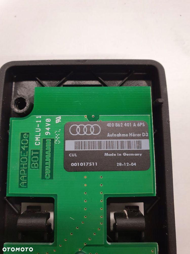 PODSTAWA ADAPTER TELEFONU AUDI A8 D3 L 4E0862401A - 3