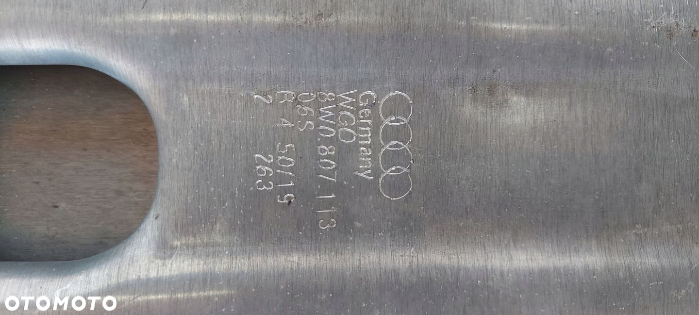 AUDI A4 B9 8W0 A5 8W6 BELKA PRZEDNIA ZDERZAKA 8W0807113 - 5