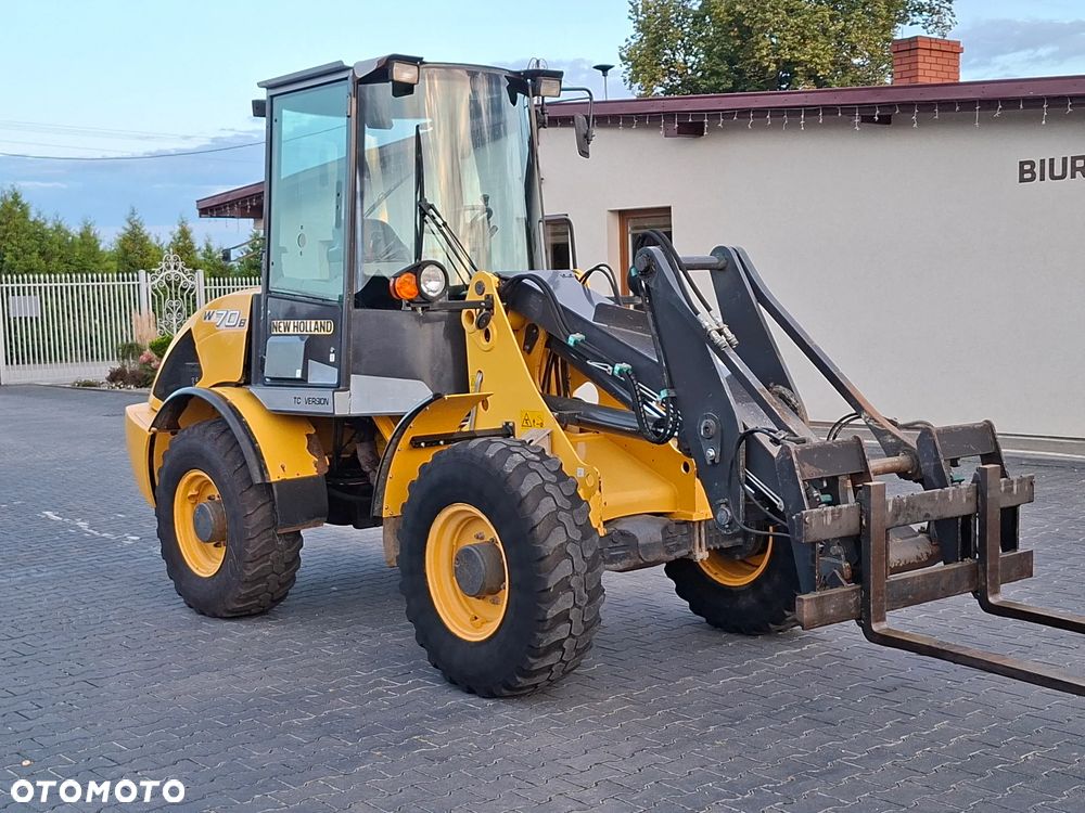 New Holland W70B z Niemiec Łyżka otwierana+Widły - 12