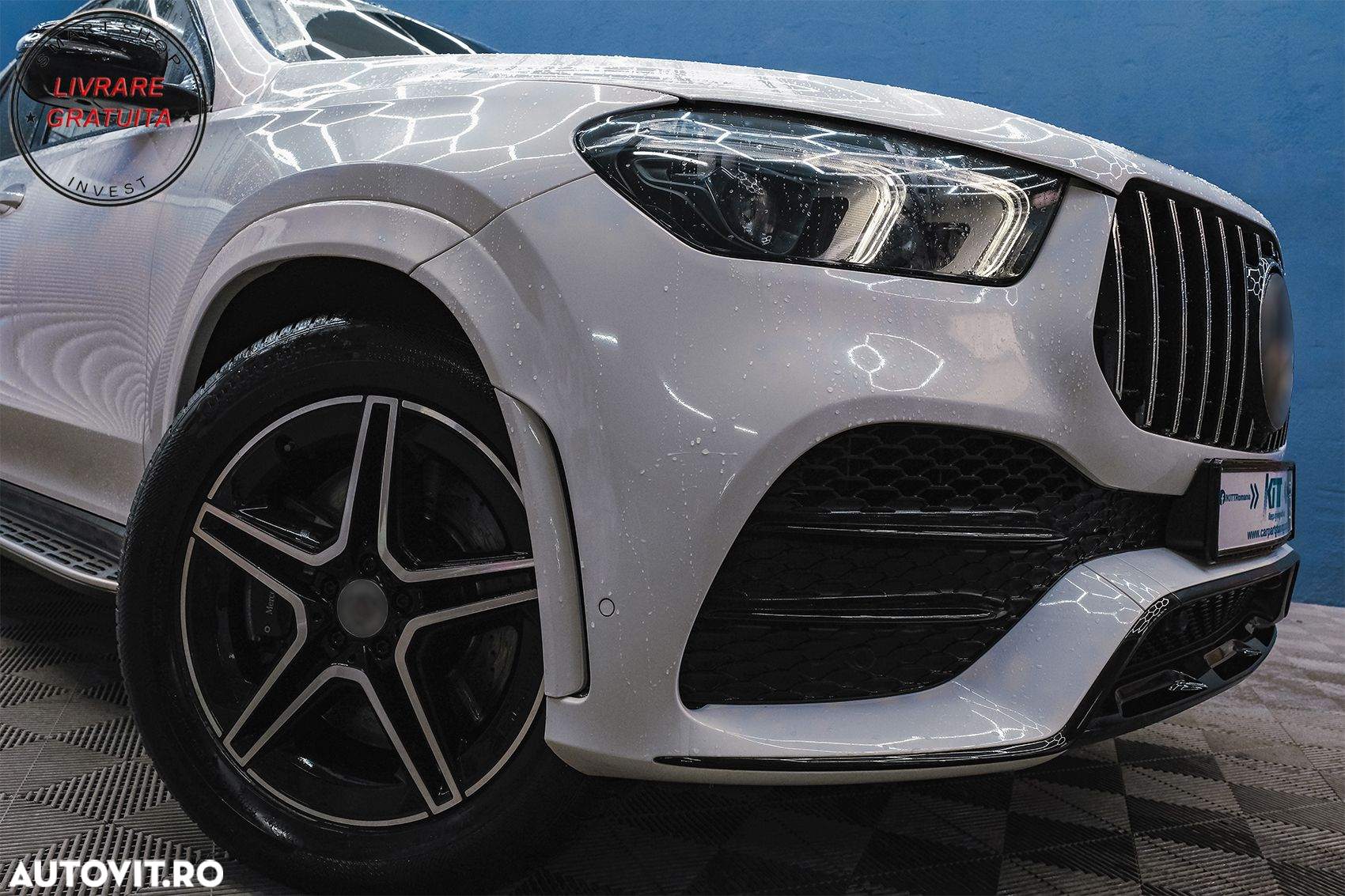 Grila Centrala Mercedes GLE SUV W167 V167 GLE Coupe C167 Sport Package (2019-Up) G- livrare gratuita - 19