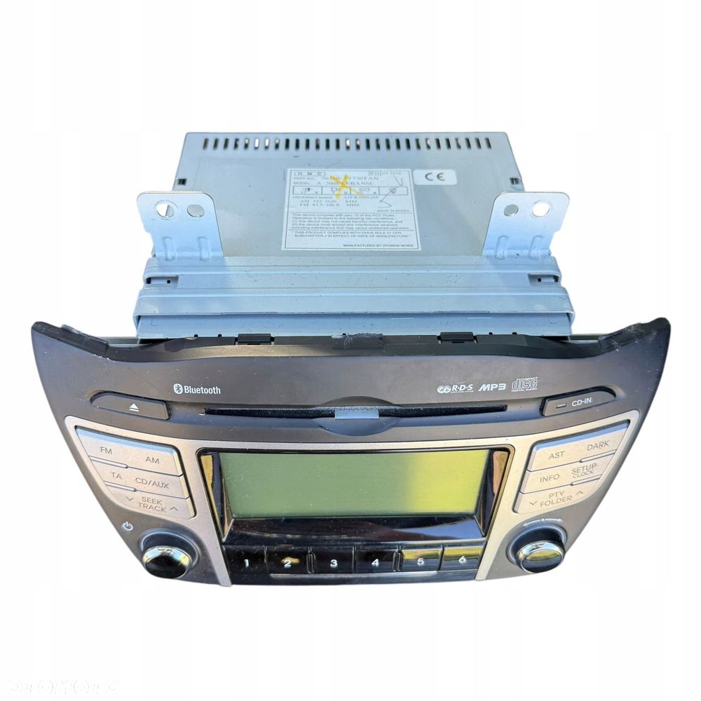 Radio Oryginalne Hyundai Ix35 2010-2016R 96160-2Y730Tan - 1