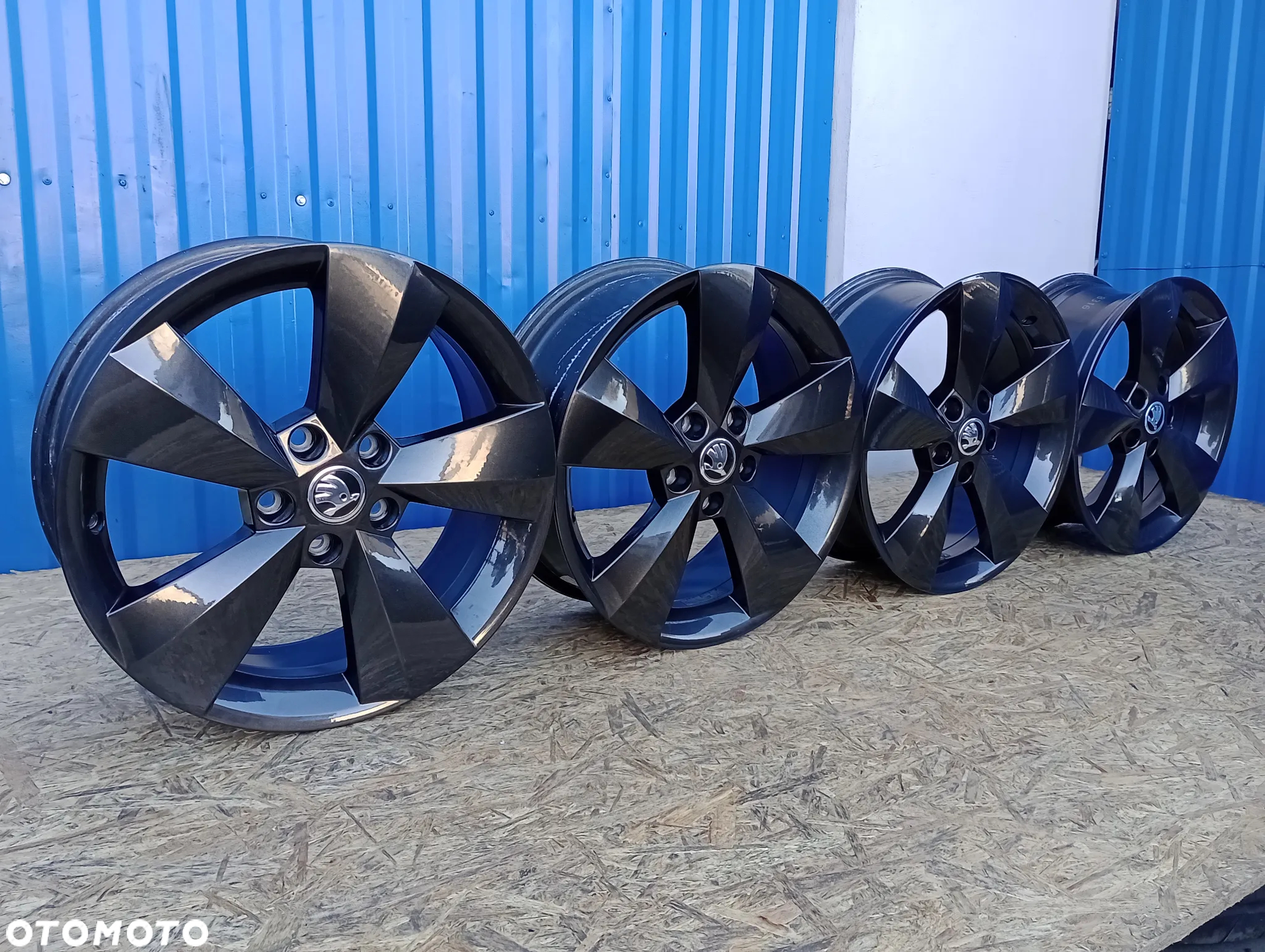 FELGI ALUMINIOWE 5x112 R17 6,5J ET38 SKODA KAROQ KODIAQ OCTAVIA SUPERB - 2