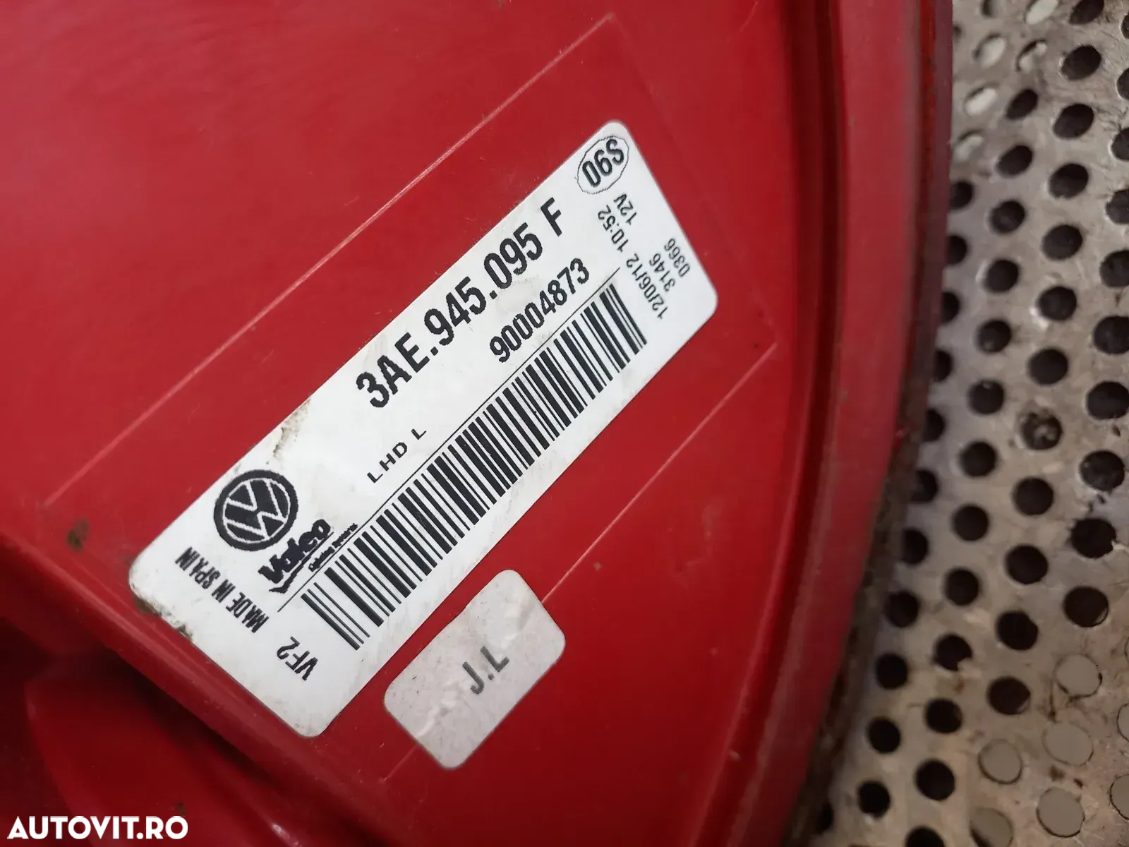 Stopuri Lampa Tripla Vw Passat B7 Limuzina Berlina Cod 3AEF 3AEF - Dezmembrari Arad - 11