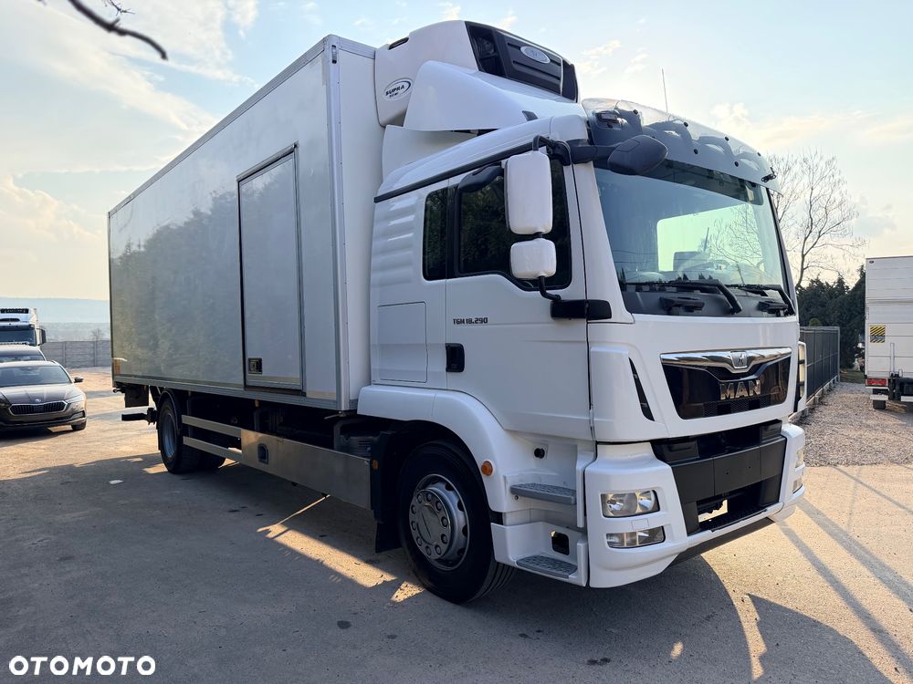 MAN MAN TGM 18.290/ IZOTERMA / OTWIERANY BOK/ /WINDA / 19 EUROPALET/ NISKI PRZEBIEG /SYPIALKA /ACC/EURO6 - 5