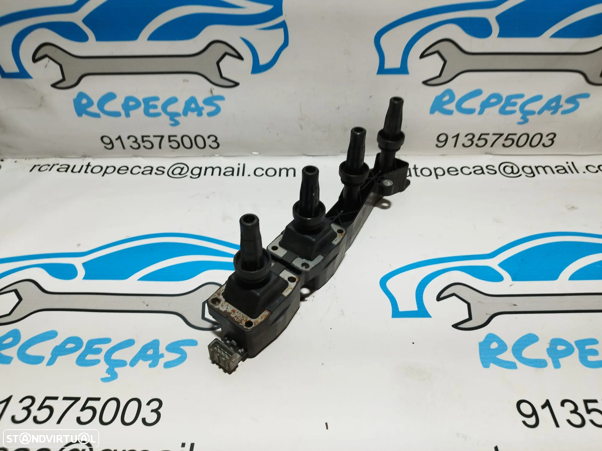 BOBINE IGNIÇÃO CITROEN XSARA COUPE N1 1.6i 16V 109CV NFU TU5JP4 9636337880 597080 SAXO CUP XSARA PICASSO N68 BERLINGO I 1 MK1 C4 I 1 MK1 C3 I 1 MK1 C2 PEUGEOT 206 207 307 BOBINES CHAMADA - 2