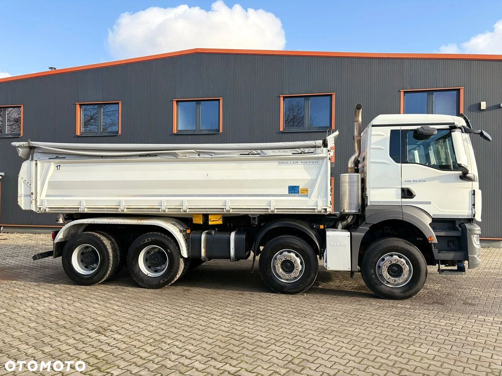 MAN TGS 35.470 8x4 BB EURO6 WYWROTKA TRÓJSTRONNA Z BORDMATIKIEM - 5