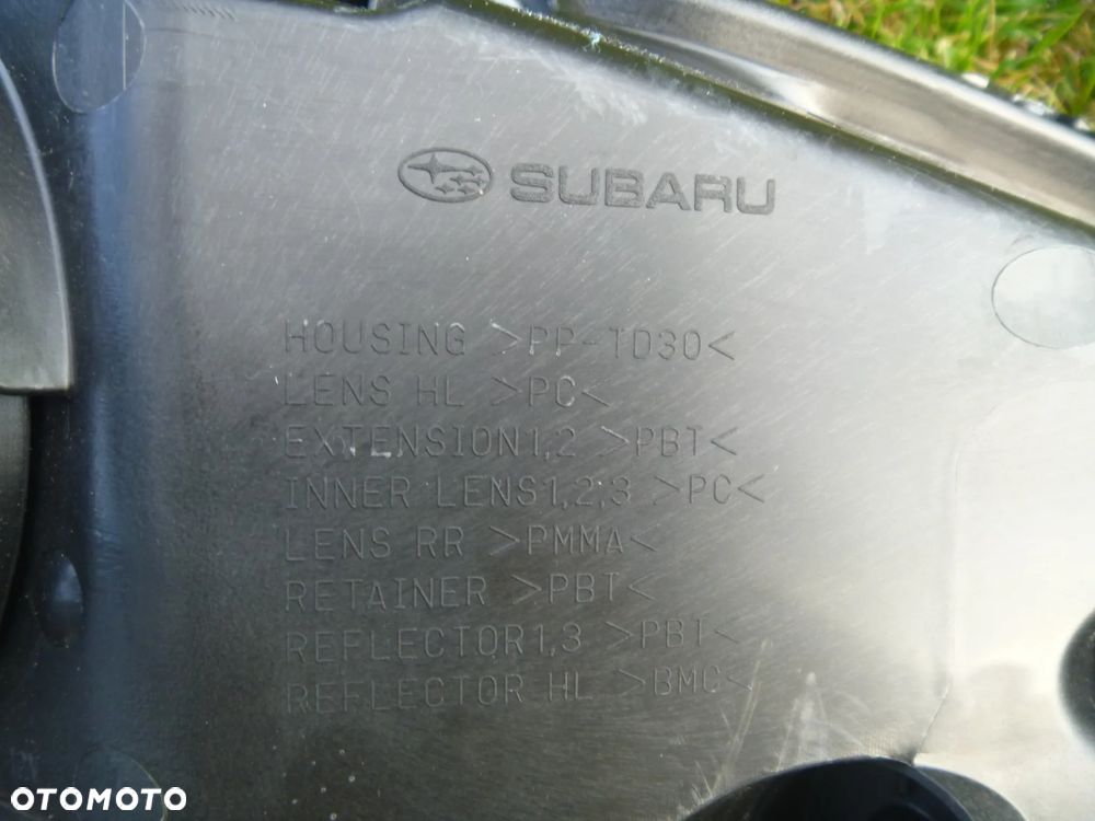 SUBARU LEGACY OUTBACK V 2018-LAMPA LEWA SOCZEWKA LED ŁADNA - 6