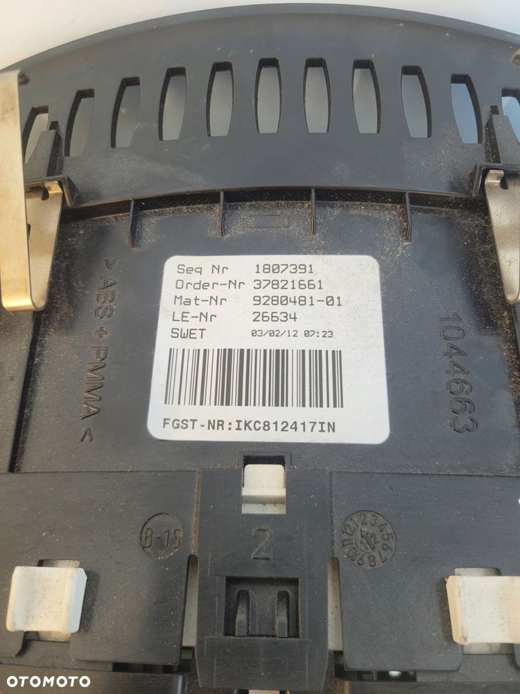 LICZNIK ZEGARY BMW F10 N53B30 USA 9280481 - 4
