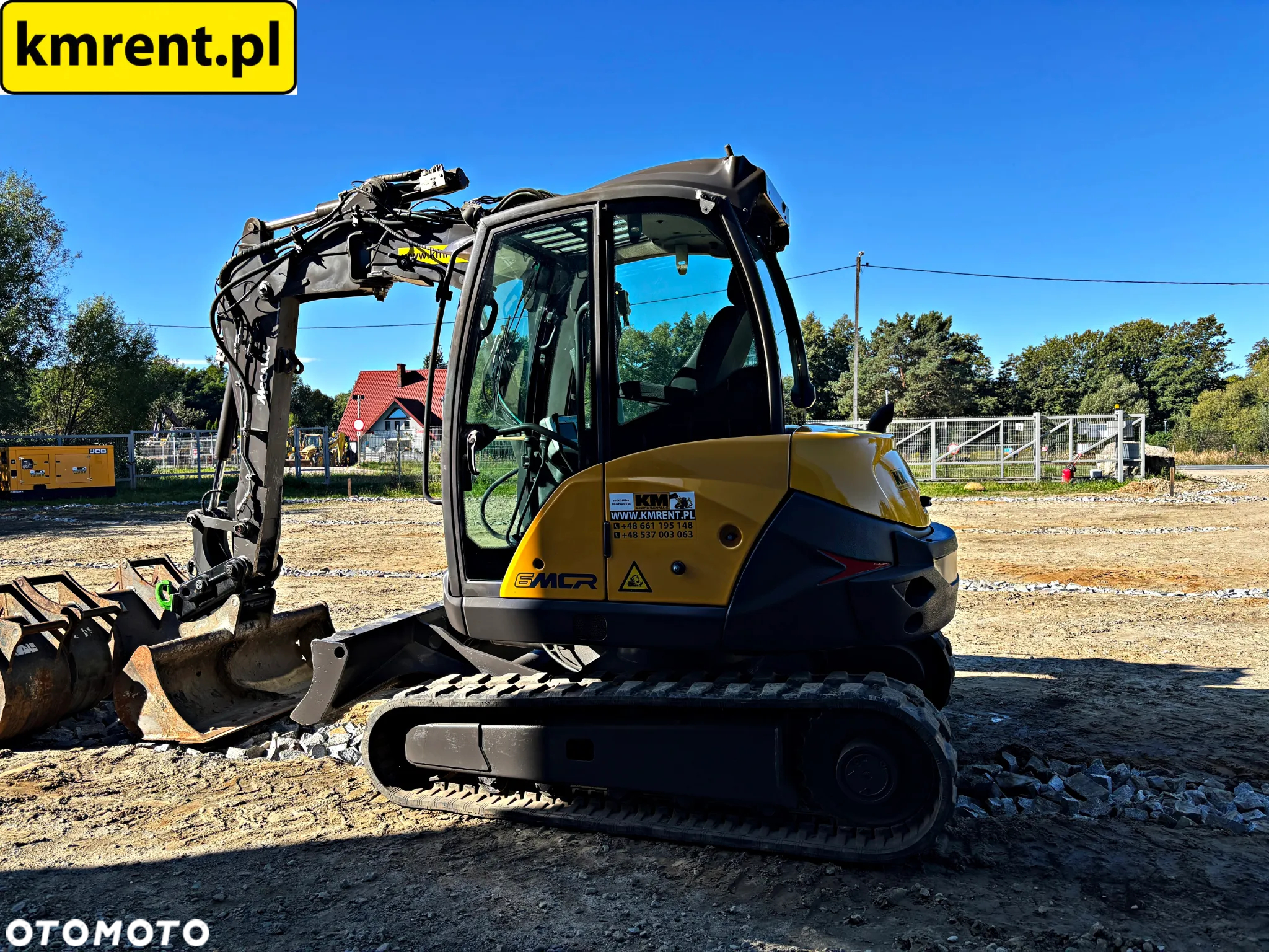 Mecalac 6 MCR MINI-KOPARKA 2020R. | JCB 8035 VOLVO ECR 48 25 CAT 308 KUB - 17