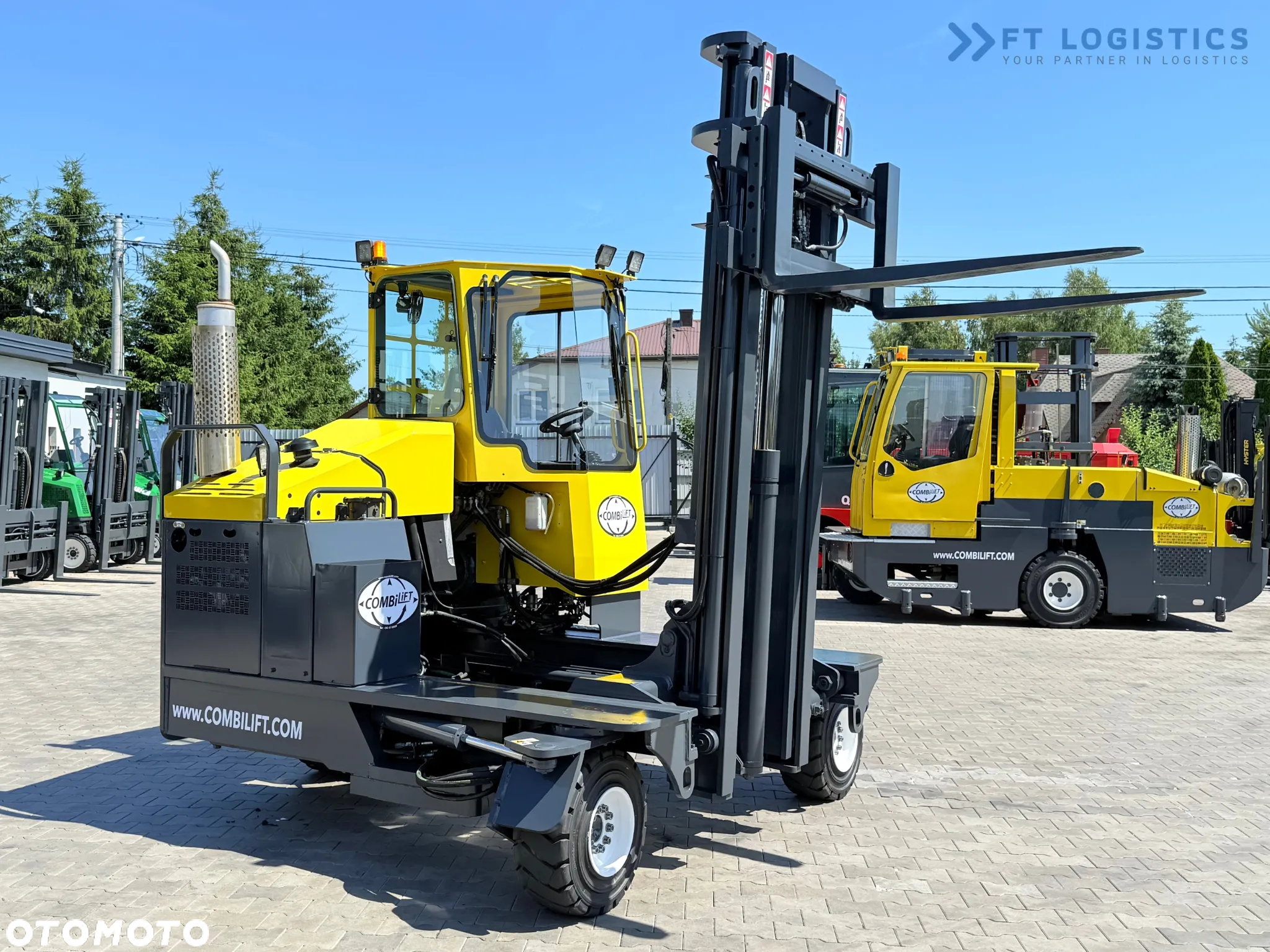 Combilift C5000XL / GAS / DUPLEX / 4500MM / WOLNY SKOK / PRZESUW WIDEŁ / POZYCJONER / KABINA XL / NOWE OPONY - 28
