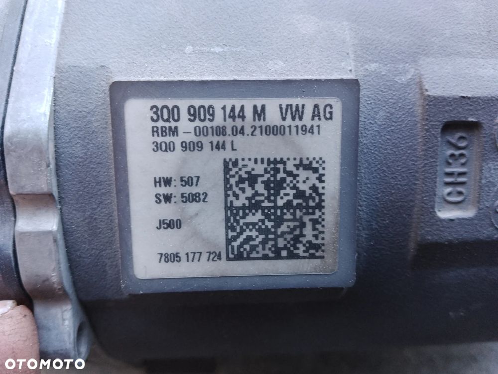 MAGLOWNICA PRZEKŁADNIA VW GOLF 7 VII SEAT SKODA AUDI 3Q0909144L 3Q0909144M - 4