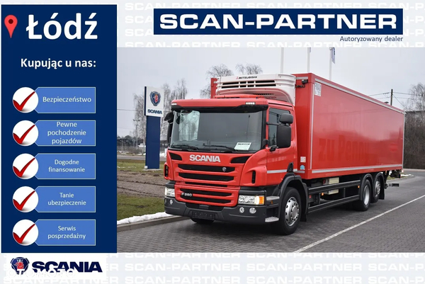 Scania P280 !! Chłodnia - Winda !! 22 europalety !!