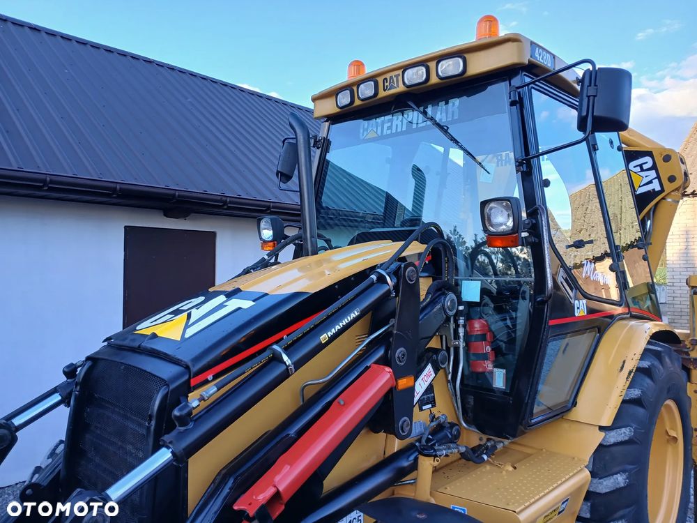 Caterpillar 428D/ORYGINAŁ/8200h!/2 ŁYŻKI - 10
