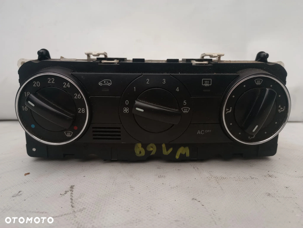 Mercedes W169 Panel Sterowania Klimatyzacji A1698301385